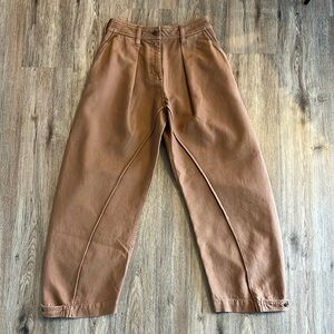 JW ANDERSON pleated balloon jeans